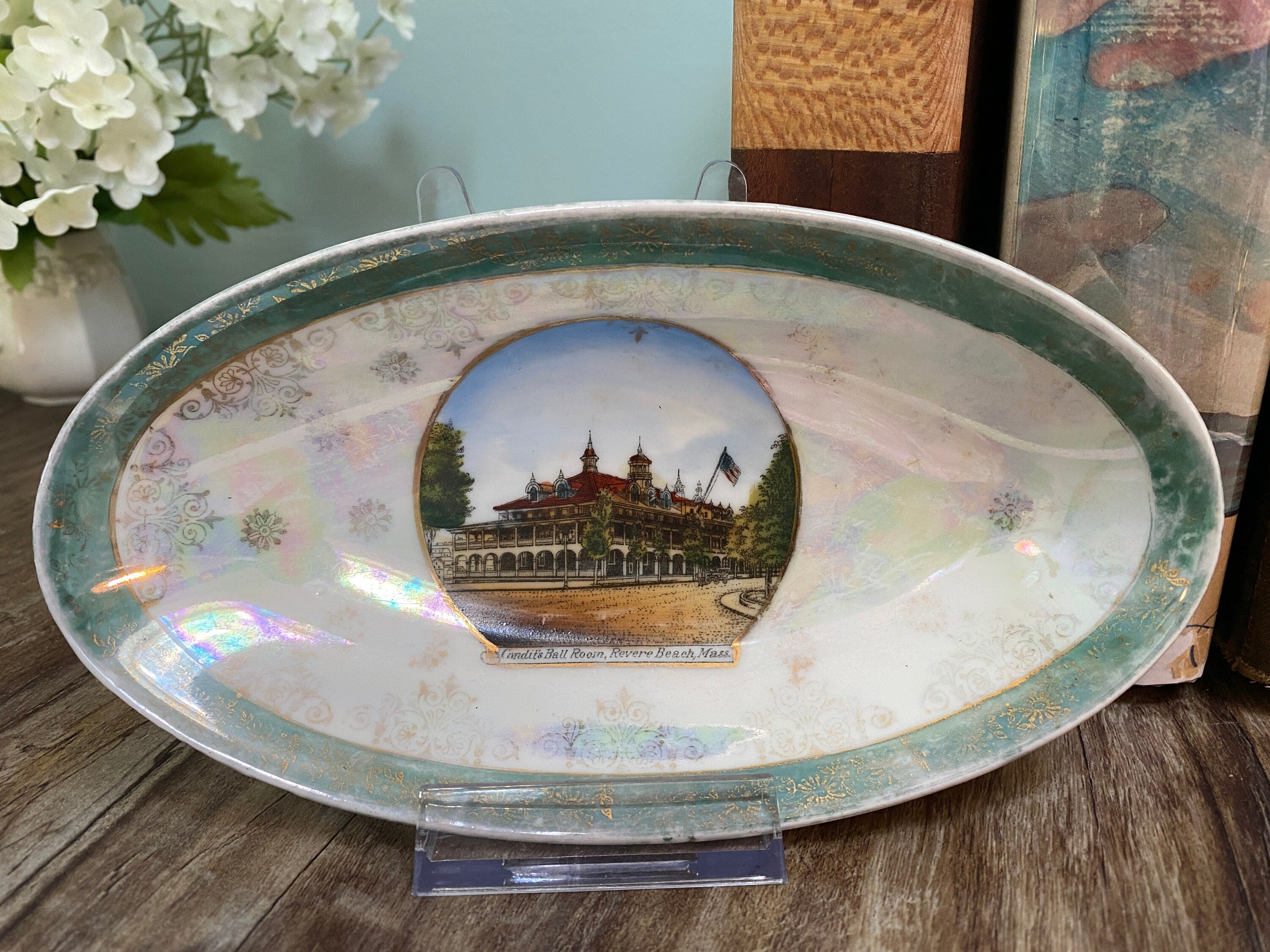 Antique Revere Beach Massachusetts Souvenir Dish – Duckwells