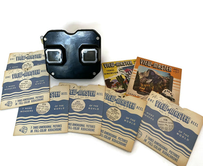 Vintage Midcentury View Master and Reels