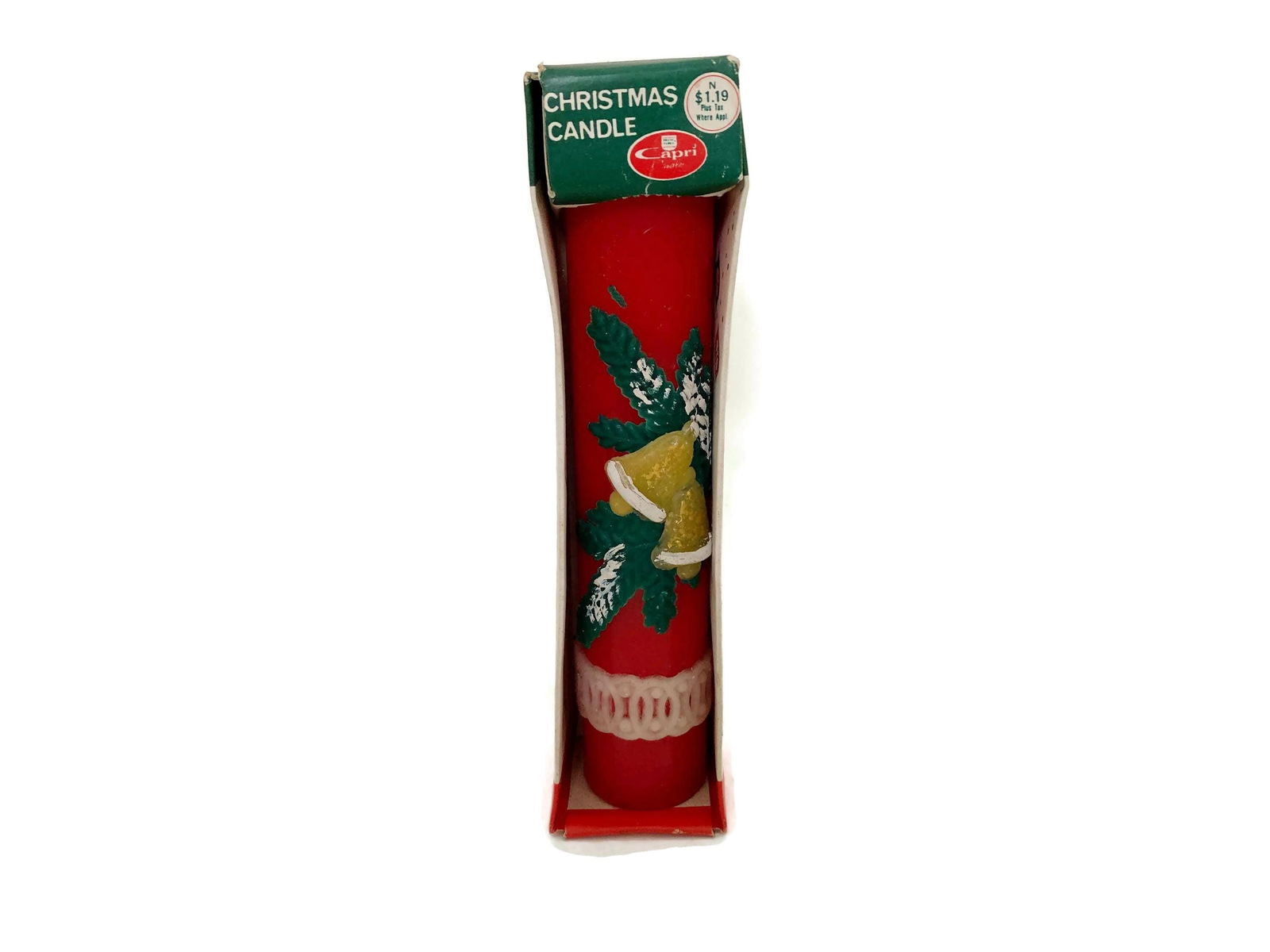 Midcentury Christmas Candle by Capri - Duckwells