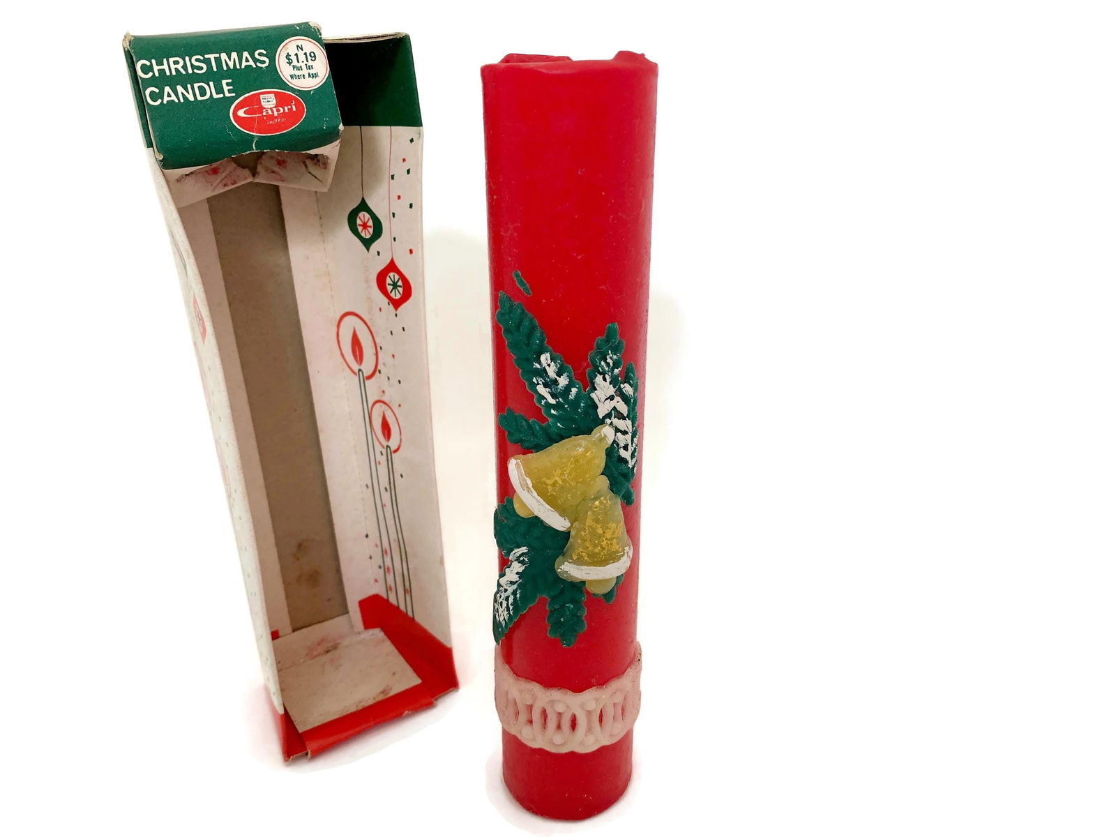 Midcentury Christmas Candle by Capri - Duckwells