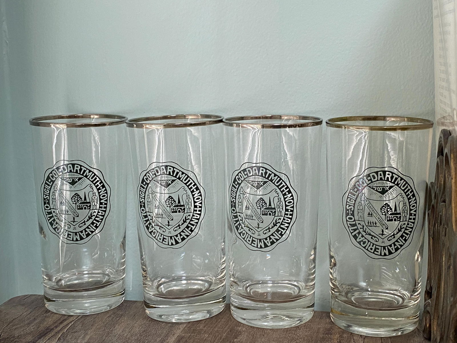 Midcentury Dartmouth College Glassware - Duckwells