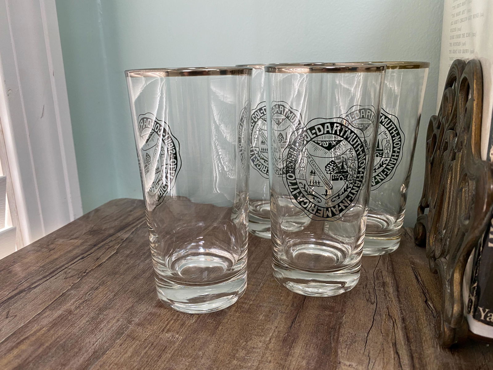 Midcentury Dartmouth College Glassware - Duckwells