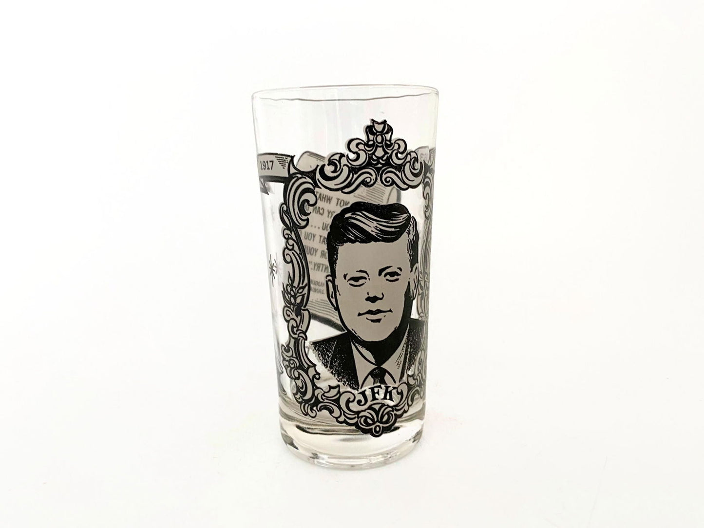 Midcentury John F. Kennedy Glass - Duckwells