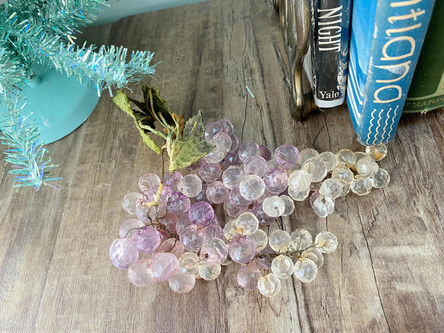 Midcentury Lucite Faceted Grape Bunch - Duckwells