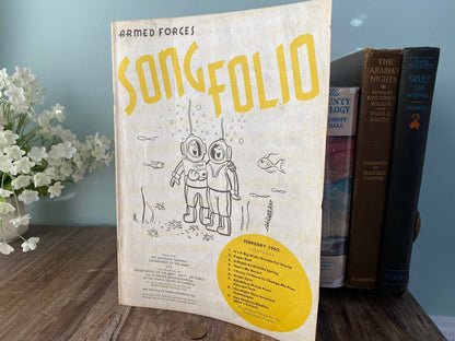 1962 Armed Forces Song Folio