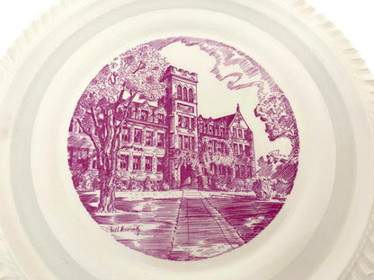 Vintage West Virginia Wesleyan College Souvenir Plate