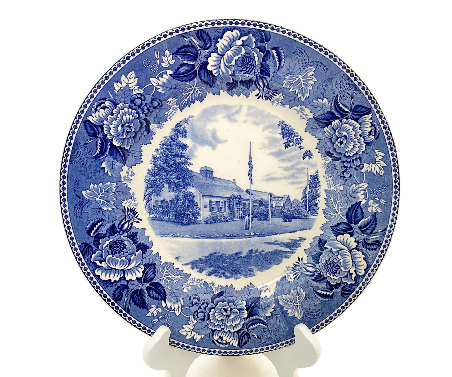 Vintage Wedgwood Clara Barton Birthplace Souvenir Plate