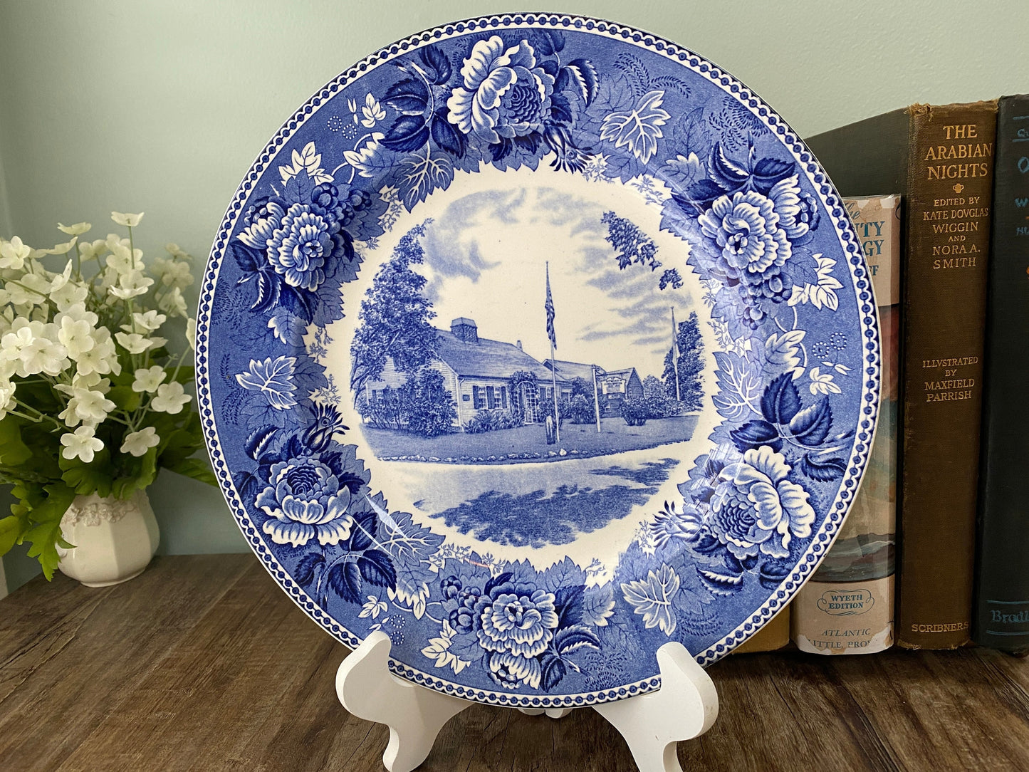 Vintage Wedgwood Clara Barton Birthplace Souvenir Plate