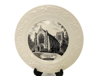 Vintage Church of Mediator in Kingsbridge, Bronx New York Collectible Plate