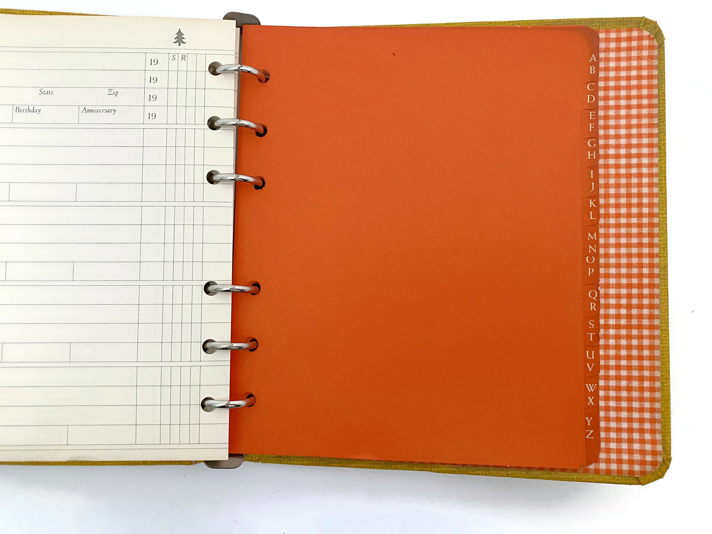 1960s Hallmark Address Book