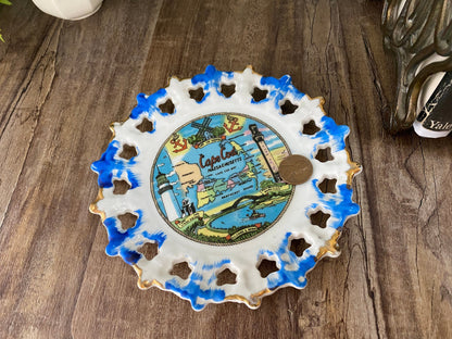 Vintage Cape Cod Souvenir Collectible Small Plate