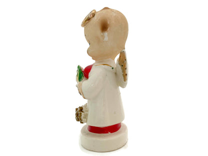 Midcentury Ceramic Birthday Angel November by Arrant