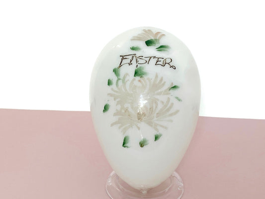 antique victorian glass Easter egg