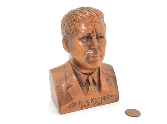 Vintage John F. Kennedy Coin Bank by Banthrico