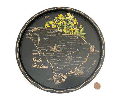 Mid Century South Carolina Souvenir Tray