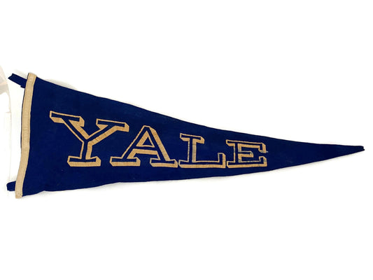 Vintage Yale Felt Pennant