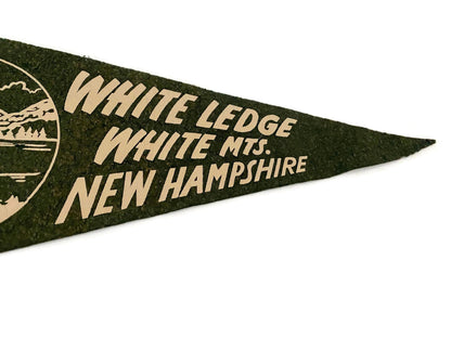 Vintage White Ledge White Mountains, NH Pennant