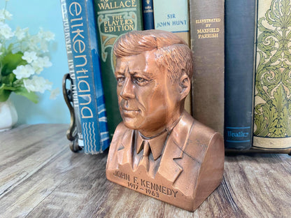 Vintage John F. Kennedy Coin Bank by Banthrico