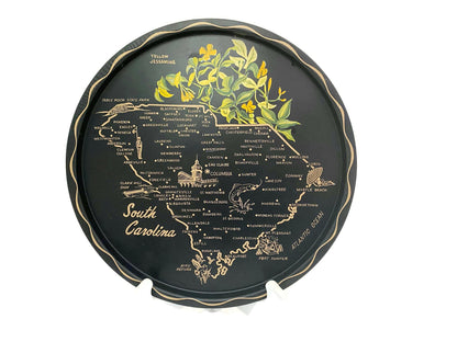 Mid Century South Carolina Souvenir Tray