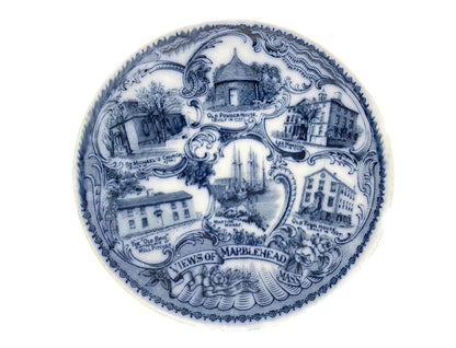 Antique Marblehead Massachusetts Souvenir Plate