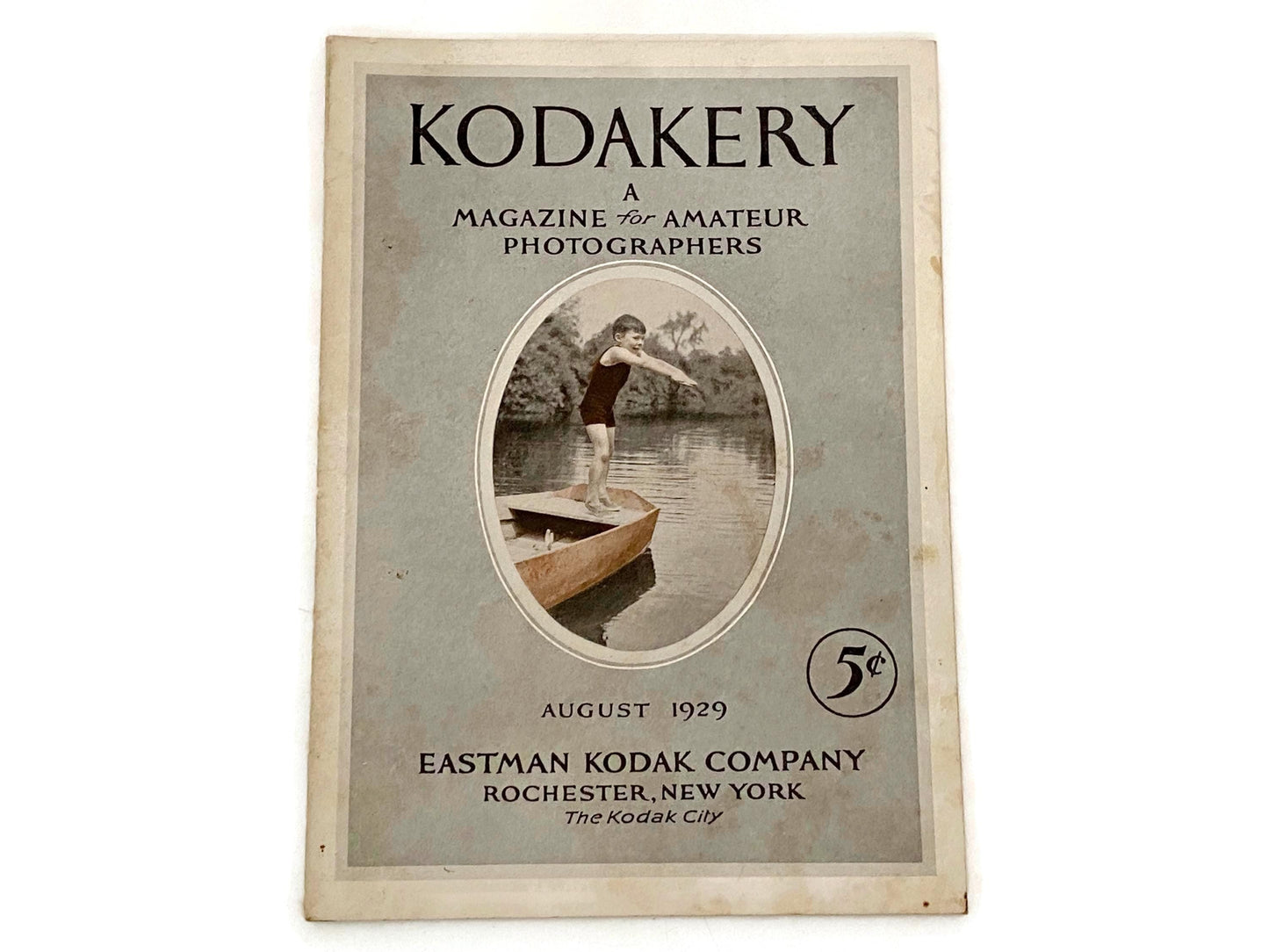 Vintage Kodakery Magazine for Amateur Photographers 1929