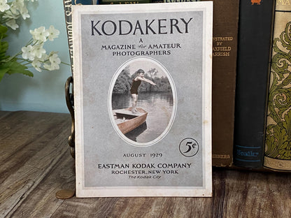 Vintage Kodakery Magazine for Amateur Photographers 1929