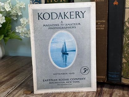 Vintage Kodakery Magazine for Amateur Photographers September 1929