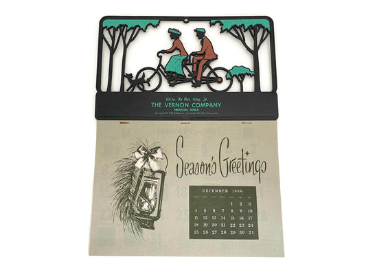 Midcentury Christmas 1967 Calendar