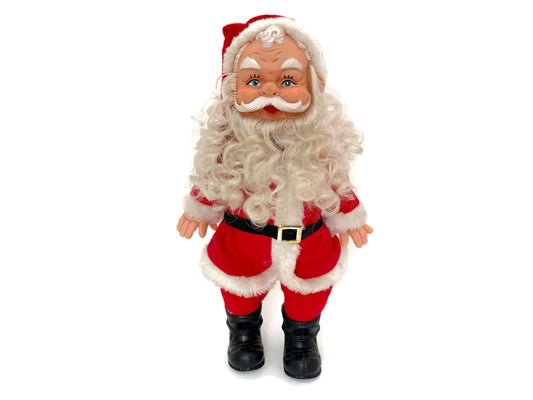 Midcentury Santa Claus Doll Vintage Holiday Decor