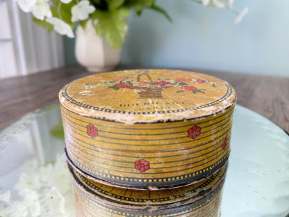 Vintage Houbigant Subtilite French Powder Box