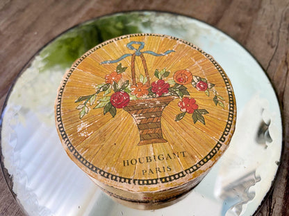 Vintage Houbigant Subtilite French Powder Box