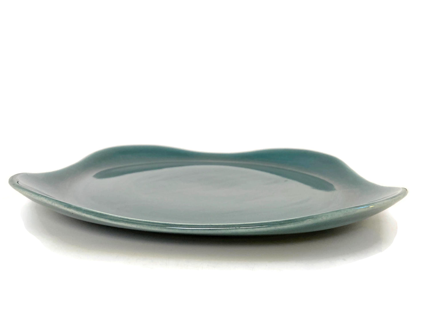 Mid Century Russel Wright Platter Steubenville American Modern in Seafoam