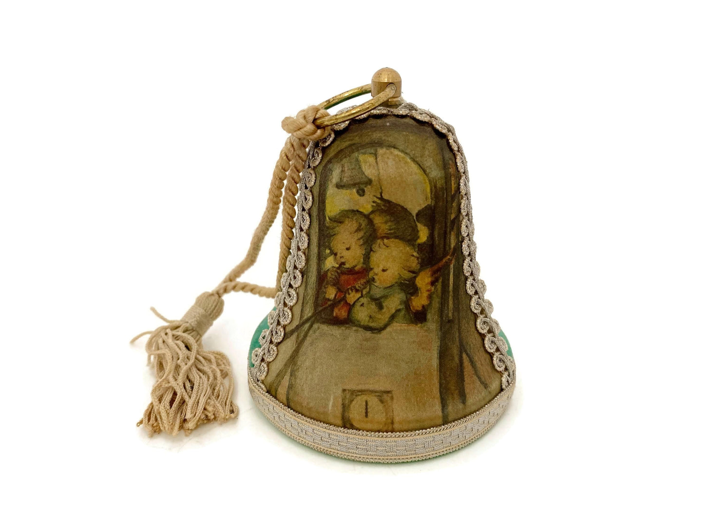 Vintage West German Musical Bell Ornament