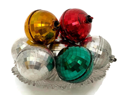 Vintage Bradford Plastic Christmas Ornaments