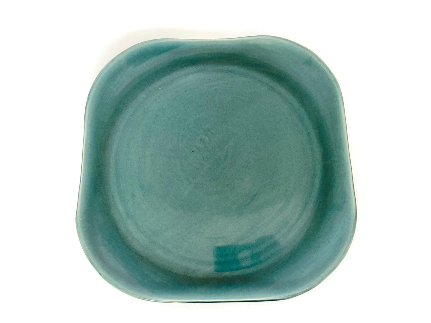 Mid Century Russel Wright Platter Steubenville American Modern in Seafoam