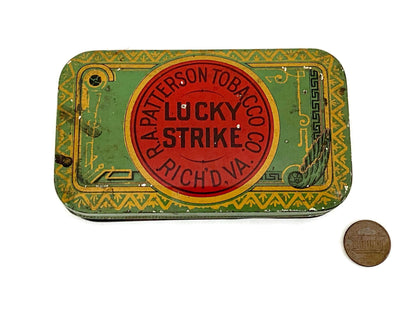 Antique Lucky Strike Tobacco Tin