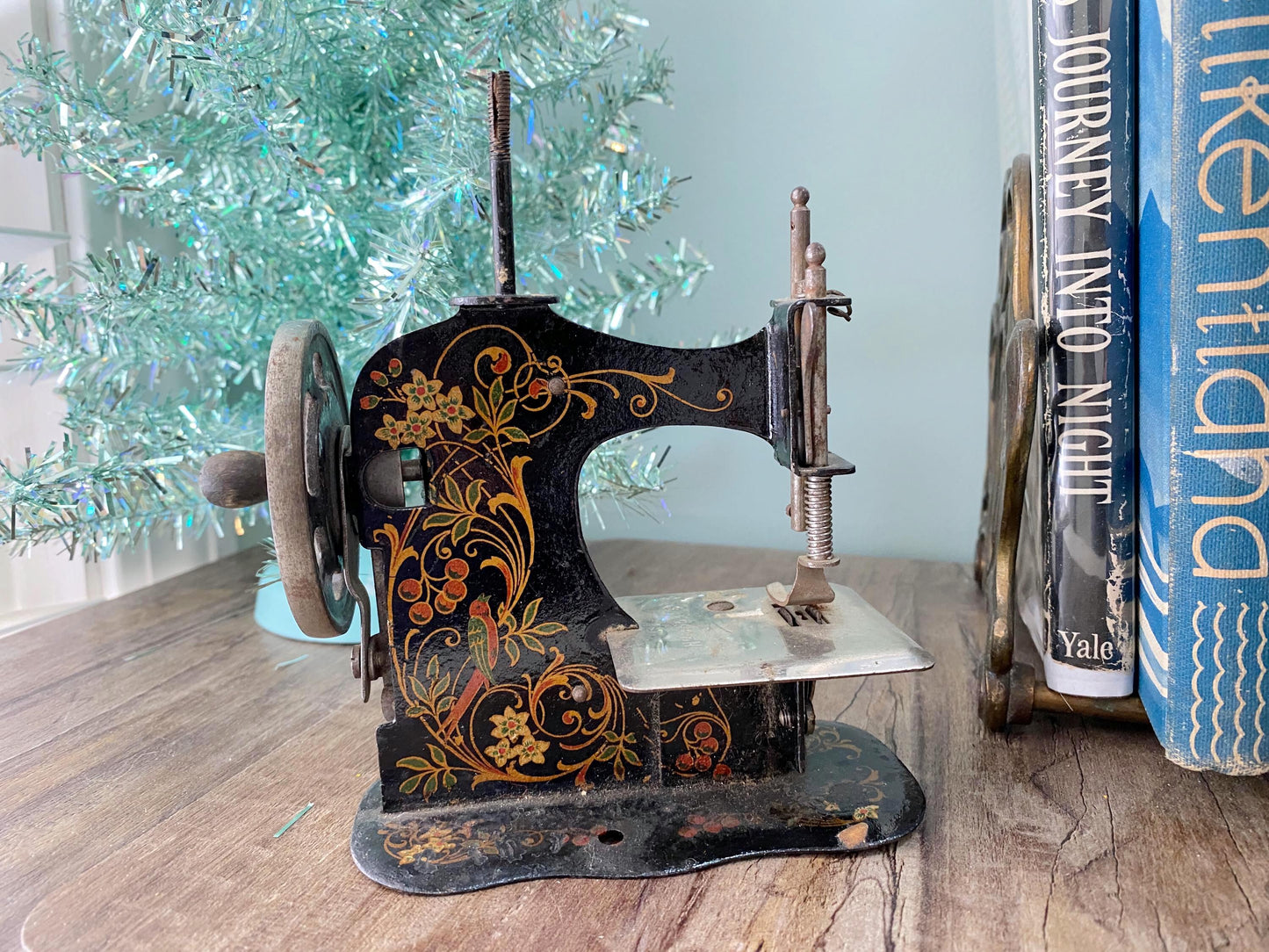 Antique German Toy Sewing Machine by Muller