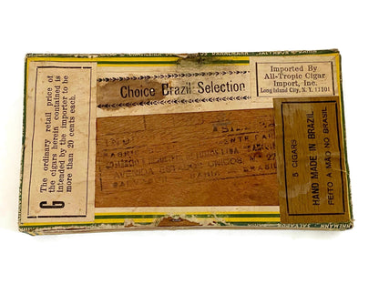 Vintage Brazilian Cigar Box