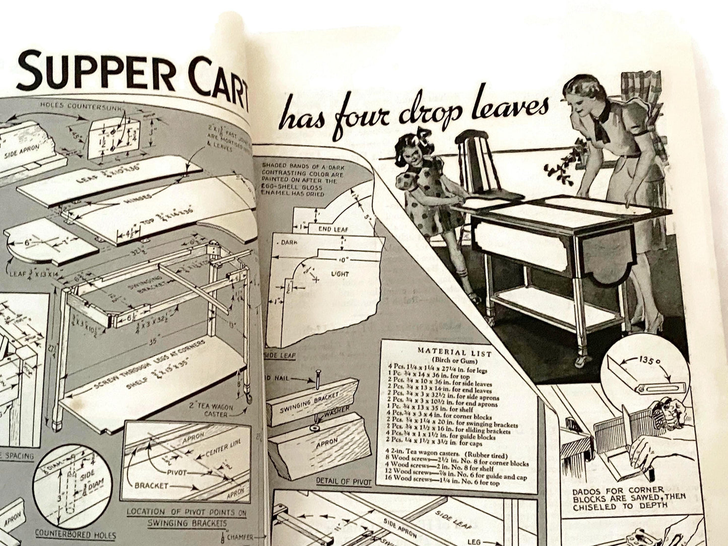 Vintage Popular Mechanics What to Make Softbound Book