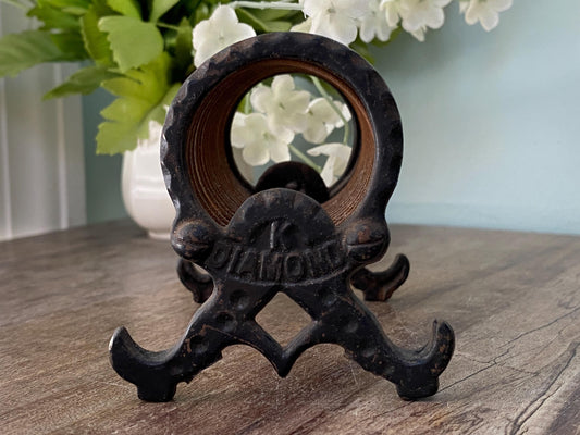 Antique Cast Iron Letter Holder