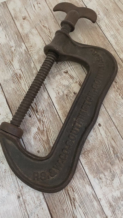 Vintage Clamp by P.S.&W Co. Forged in Southington, CT