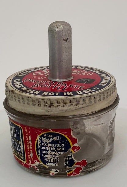 Antique Photo Paste Bottle by Sanford's