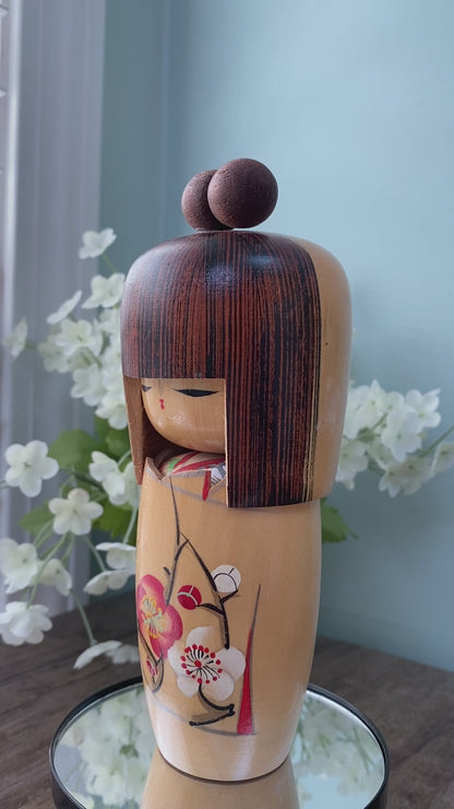 Vintage Kokeshi Doll