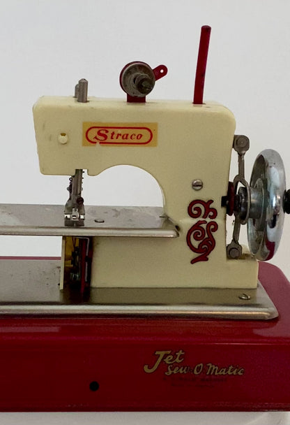 Vintage Toy Sewing Machine Childs Jet Sew O Matic