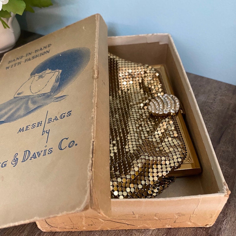 Whiting and clearance davis gold purse