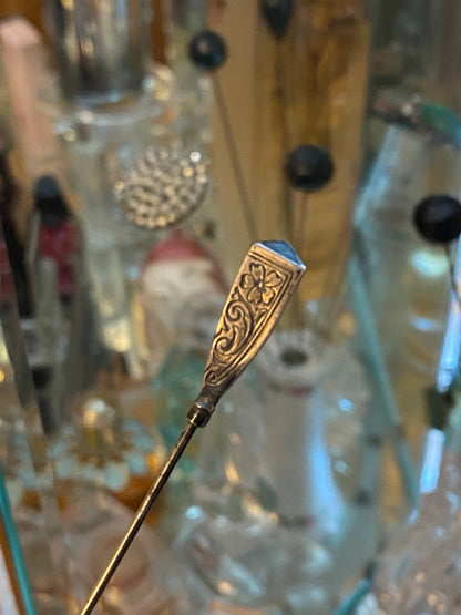 Antique Sterling Hat Pin