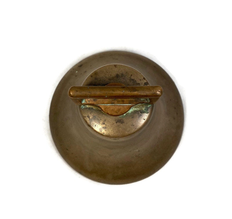 Vintage Brass Nigerian Cow Bell | Solid Brass Bell Medium