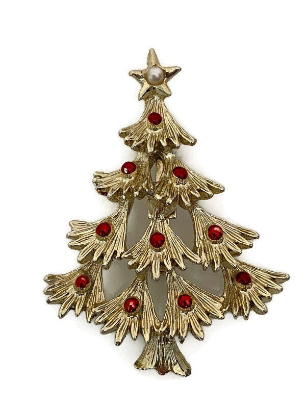 Vintage Christmas Tree Pin by Gerry's – Duckwells