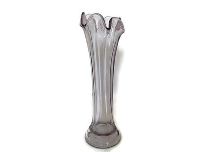 Vintage Swung Carnival Glass Vase