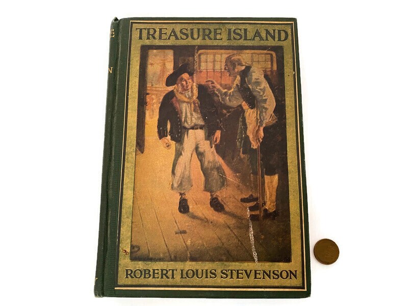 1909 Robert Louis Stevenson Medallion Series 8 Volumes, NY Current Literature Publishing Co., hotsell Antique Classic Literature Series, Book Lover